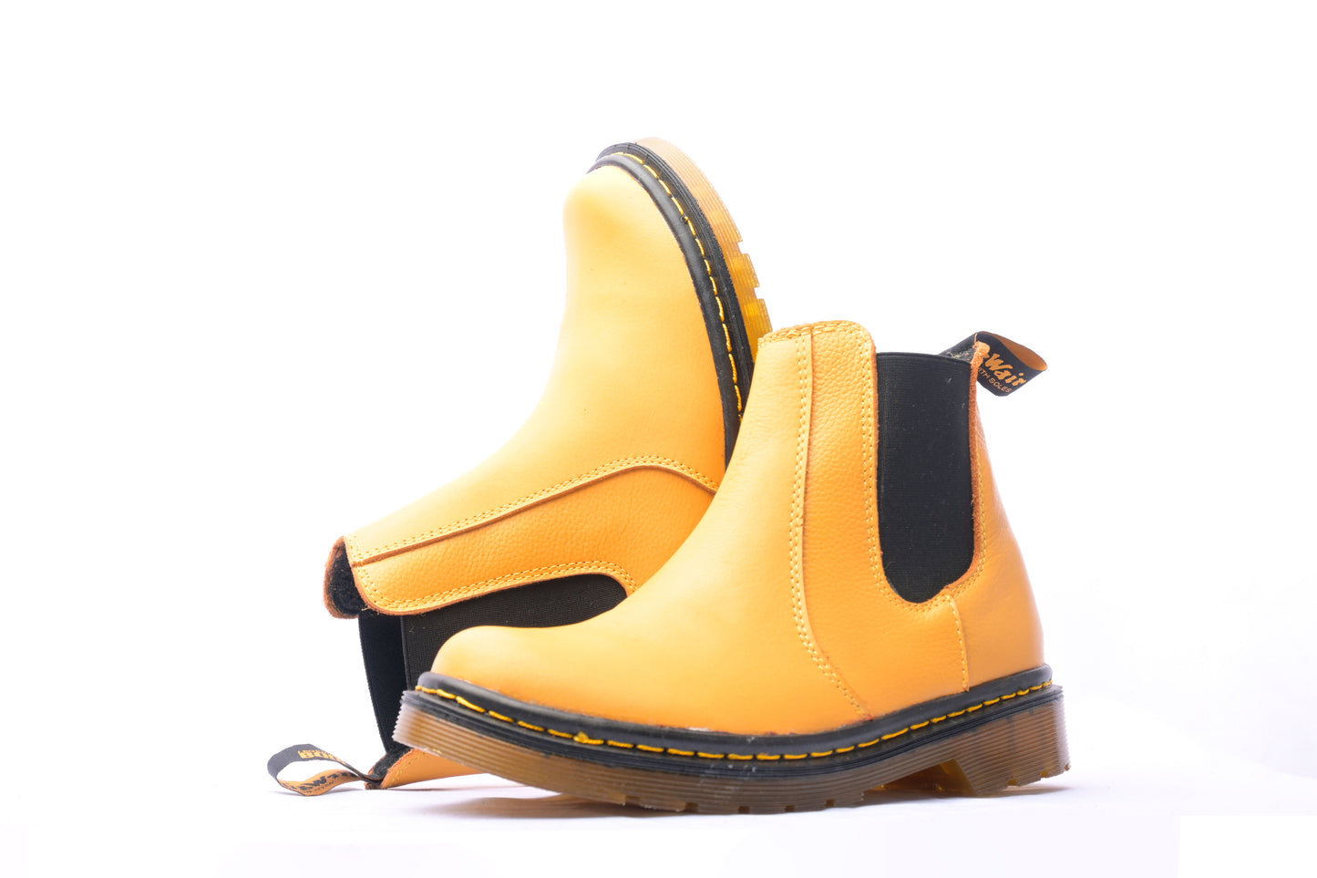 BOTA- BOTÍN-CHELSEA AMARILLO MARTENS