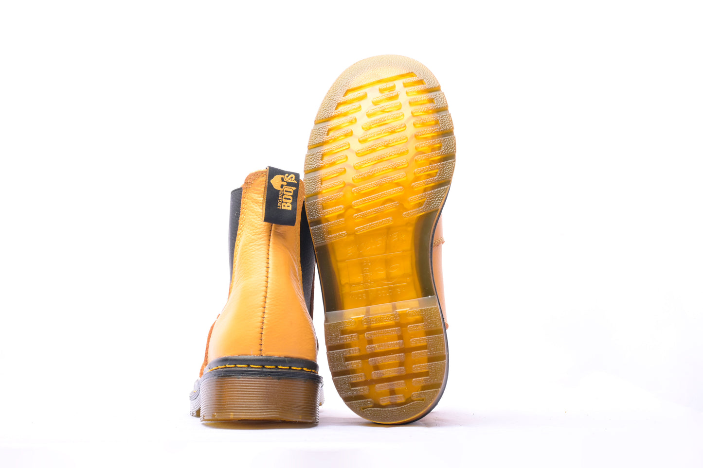 BOTA- BOTÍN-CHELSEA AMARILLO MARTENS