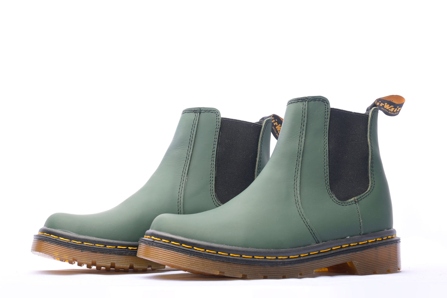 BOTA- BOTÍN-CHELSE VERDE BOTELLA