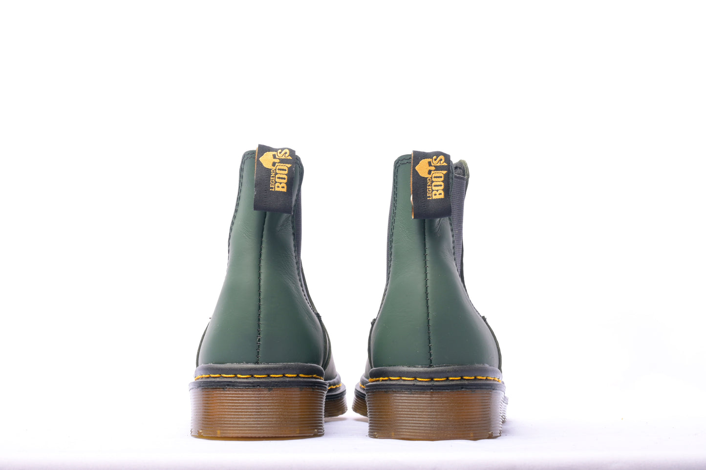BOTA- BOTÍN-CHELSE VERDE BOTELLA