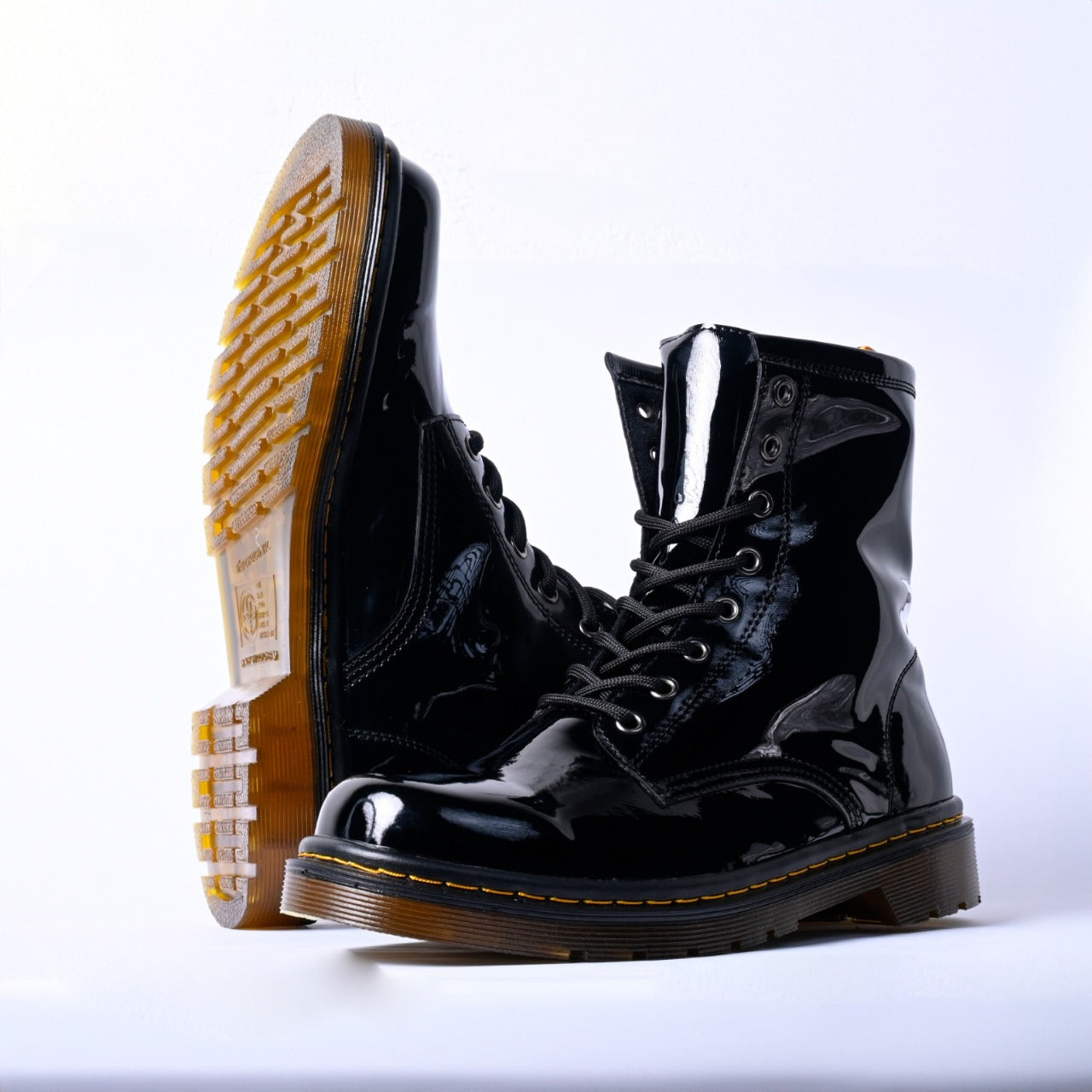 Charol negro Eco Cuero Vegano