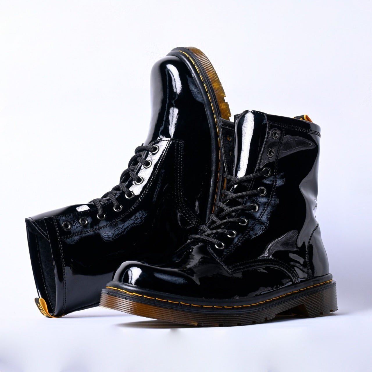 Charol negro Eco Cuero Vegano