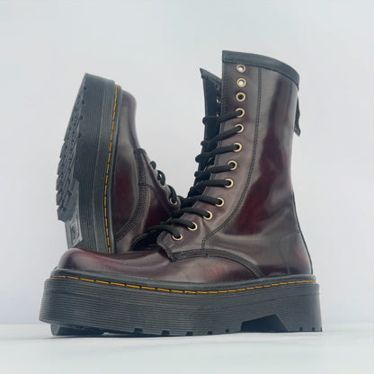 PERSONALIZADOS CAÑA ALTA CUERO CHERRY