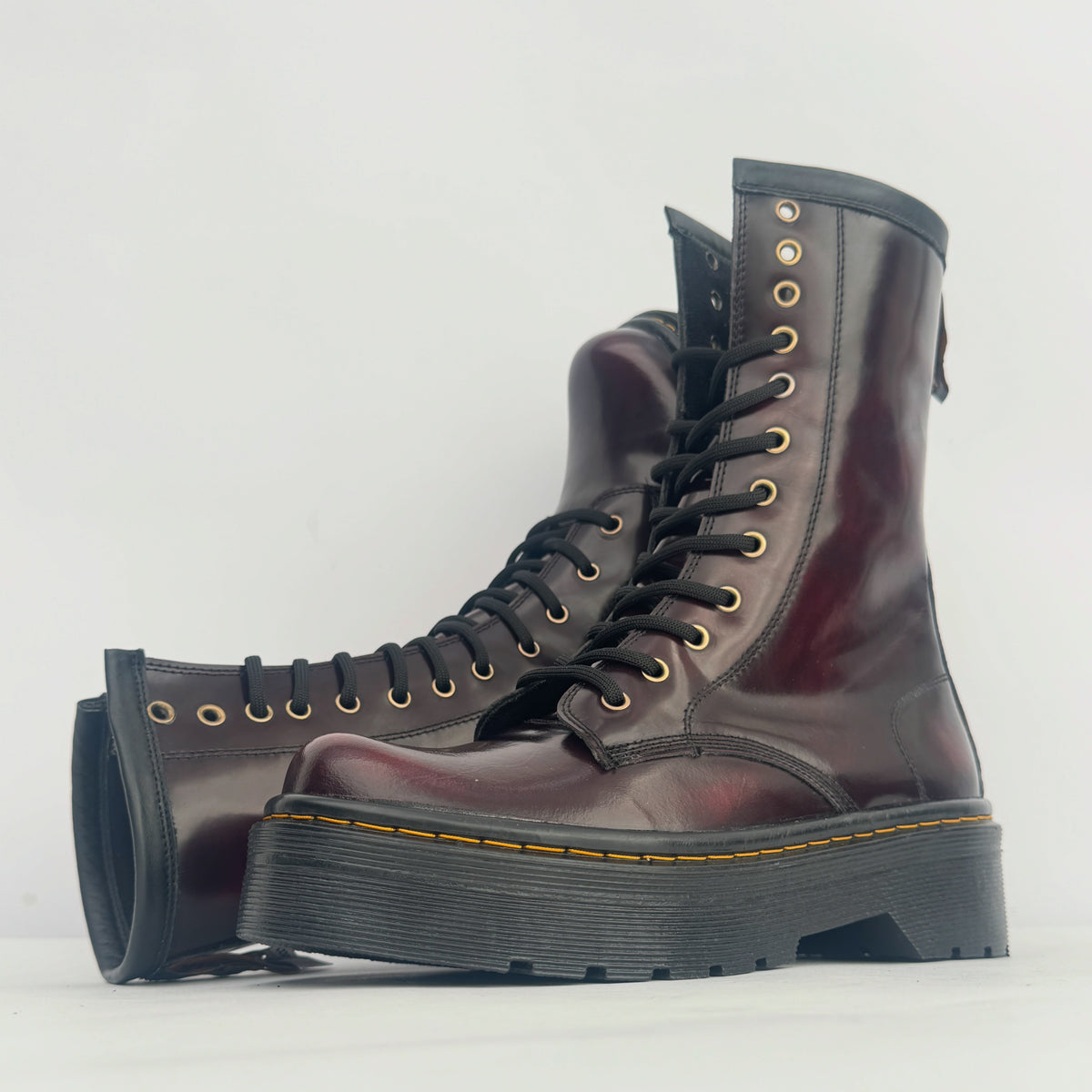 PERSONALIZADOS CAÑA ALTA CUERO CHERRY