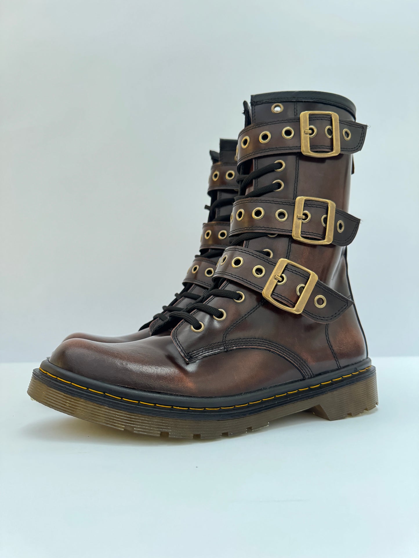 PERSONALIZADAS COMBAT BOOTS MIEL