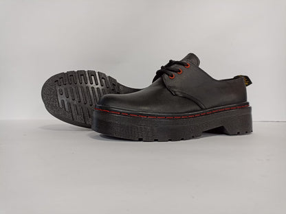 ZAPATOS PLATAFORMA COSTURAS ROJAS